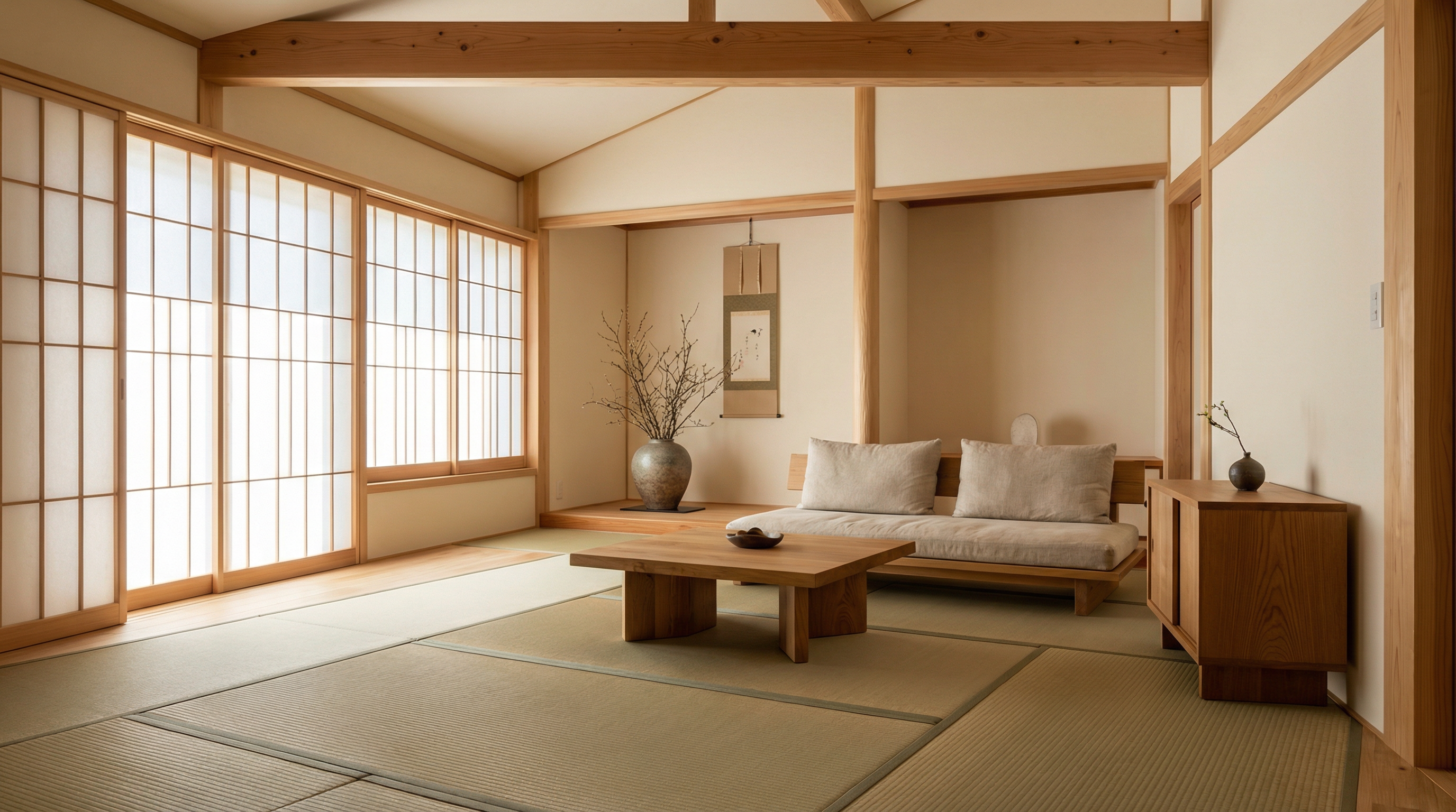 Modern Japanese Living Room